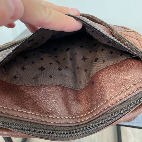 FOSSIL Morgan Traveler Leather Crossbody - Brown - Picture 11 of 13